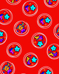 Abstract Circles Playful Shapes Design Rug