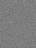 Abstract Black White Pebble Pattern Rug