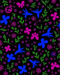Bold Floral And Leafy Design Rug