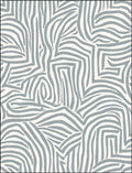 Abstract Striped Pattern Rug