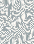 Abstract Striped Pattern Rug