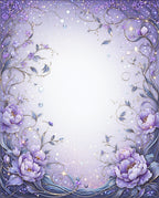 Enchanting Floral Whimsical Pattern Rug
