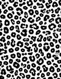 Bold Black Leopard Spots Rug