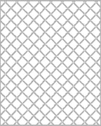 Diamond Net Patterned Graphic Rug