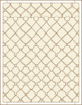 Chain Link Lattice Pattern Rug