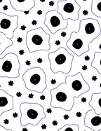 Abstract Amoeba Star Pattern Rug