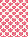 Coral Floral Pattern Rug
