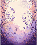 Enchanting Floral Woodland Design Rug
