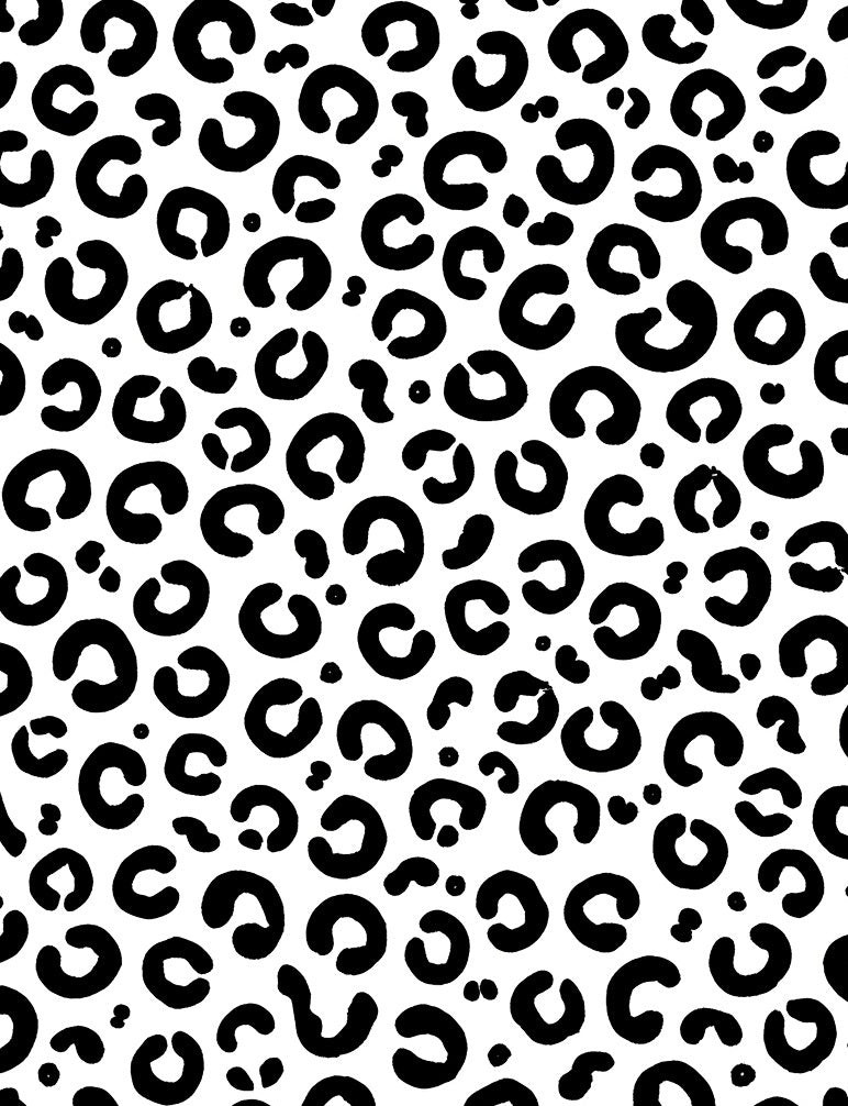 Bold Leopard Spots Pattern Design Rug