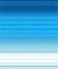 Blue Gradient Horizon Line Rug
