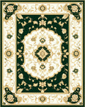 Classic Floral Swirls Repeating Pattern Rug