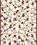 Vine and Leaf Traditional Pattern Rug