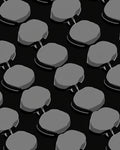 3D Abstract Disc Pattern Rug