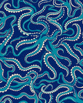 Deep Sea Tentacle Pattern Rug