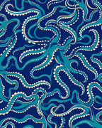 Deep Sea Tentacle Pattern Rug