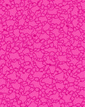 Vibrant Pink Abstract Organic Pattern Rug
