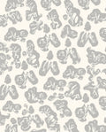 Abstract Swirl Patterned Neutral Rug