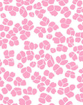 Pink Petal Abstract Pattern Rug