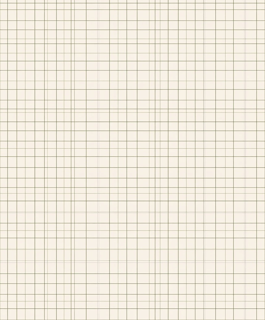 Classic Checked Grid Pattern Rug