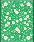 Art Nouveau Floral Vine Garden Design Rug