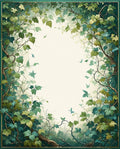 Enchanted Forest Vines Birds Rug