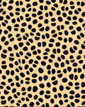 Abstract Spotted Animal Print Rug