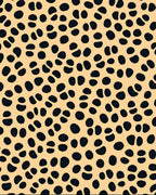 Abstract Spotted Animal Print Rug