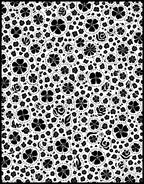 Whimsical Floral Pattern Rug