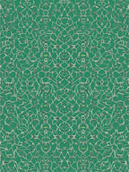 Green Vintage Ornate Pattern Rug