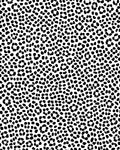 Modern Spotty Black and White Design Rug