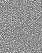 Modern Spotty Black and White Design Rug