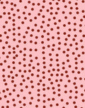 Pink Dots Pattern Rug