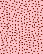 Pink Dots Pattern Rug