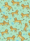 Exotic Tiger Blossom Pattern Rug