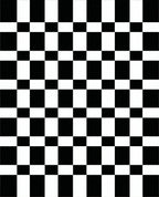 Classic Checkerboard Pattern Rug