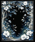 Whimsical Floral Woodland Charm Rug