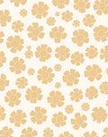 Numerous Floral Pattern Cream Rug