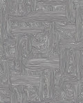 Monochrome Abstract Line Art Design Rug