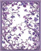 Victorian Vine Leaf Pattern Rug