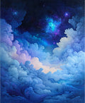 Celestial Cloudscape Cosmic Wonder Rug