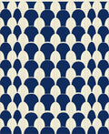 Art Deco Scallop Pattern Rug