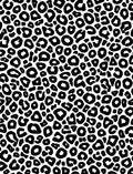 Bold Black White Animal Print Design Rug