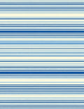 Classic Blue Stripe Pattern Rug
