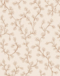 Elegant Vine Leaf Sketch Design Rug