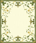Ornate Floral Vines Meadow Rug