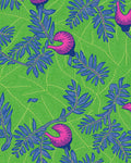 Vibrant Tropical Bloom Print Rug