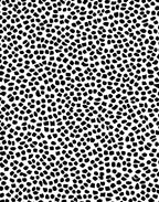 Abstract Black White Dot Pattern Rug
