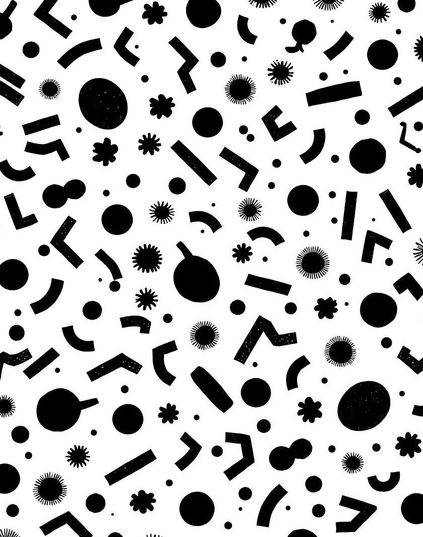 Abstract Geometric Shapes Pattern Rug