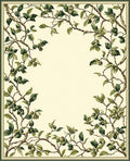Botanical Vine Border Rug