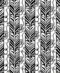 Abstract Organic Stripe Pattern Rug